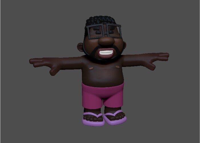 ZBrush model — Mega Ran