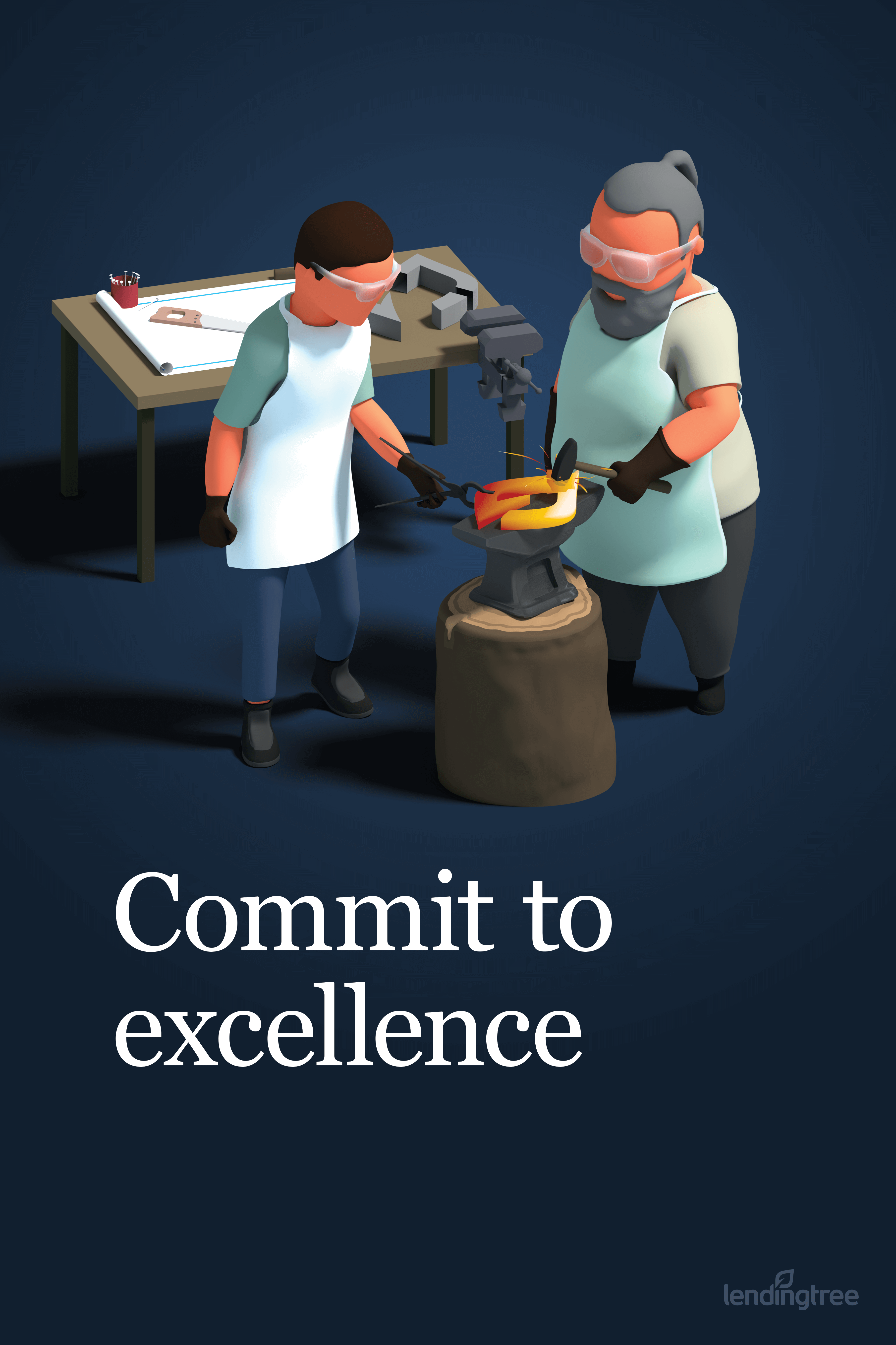 Core values poster