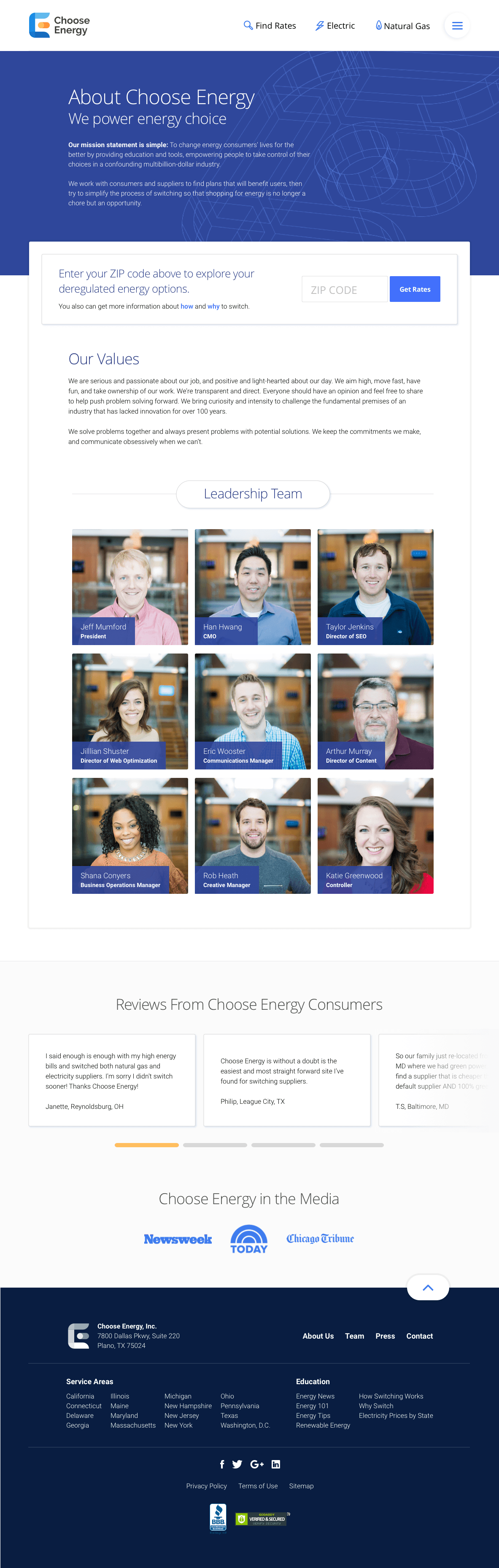 Choose Energy — SEO template
