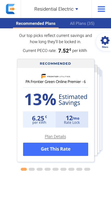 Mobile checkout — step 1